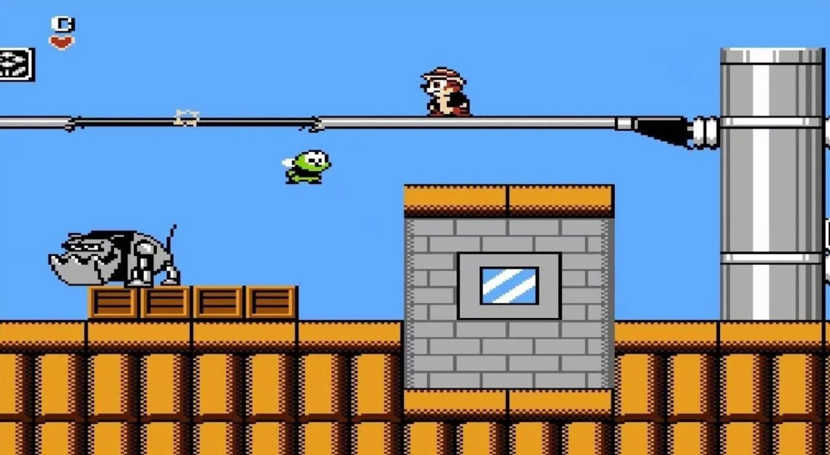 Геймплей Chip 'n Dale Rescue Rangers