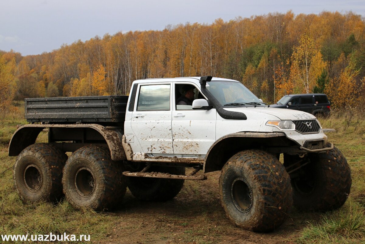 Самый большой уаз 6x6