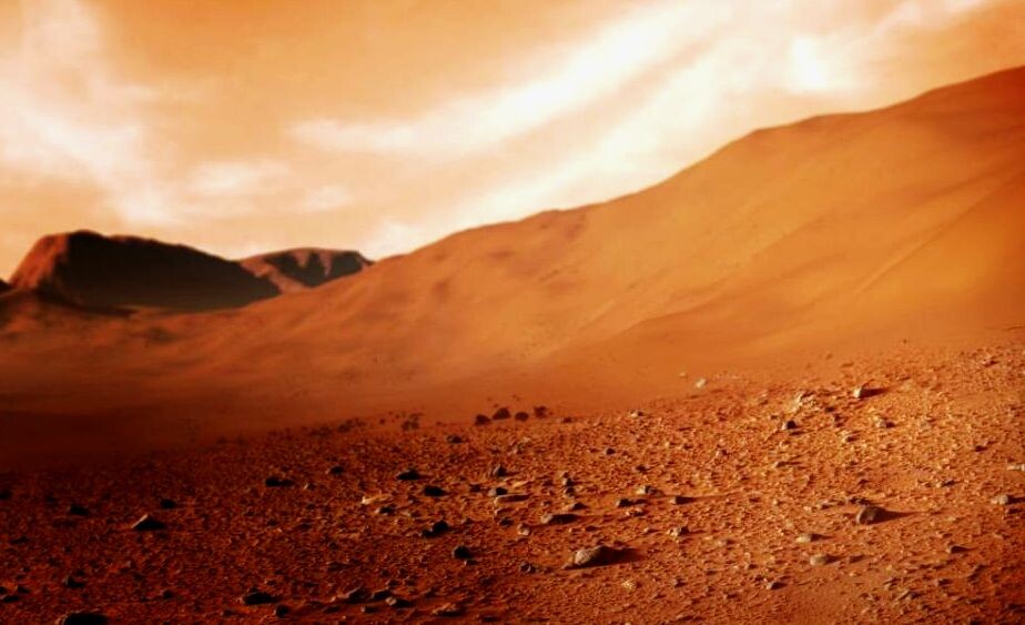 поверхность Марса 1975г.