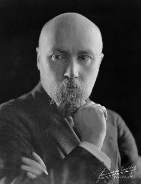 Николай Рерих в начале 20-х годов