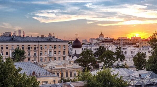 Историческая застройка Замоскворечья