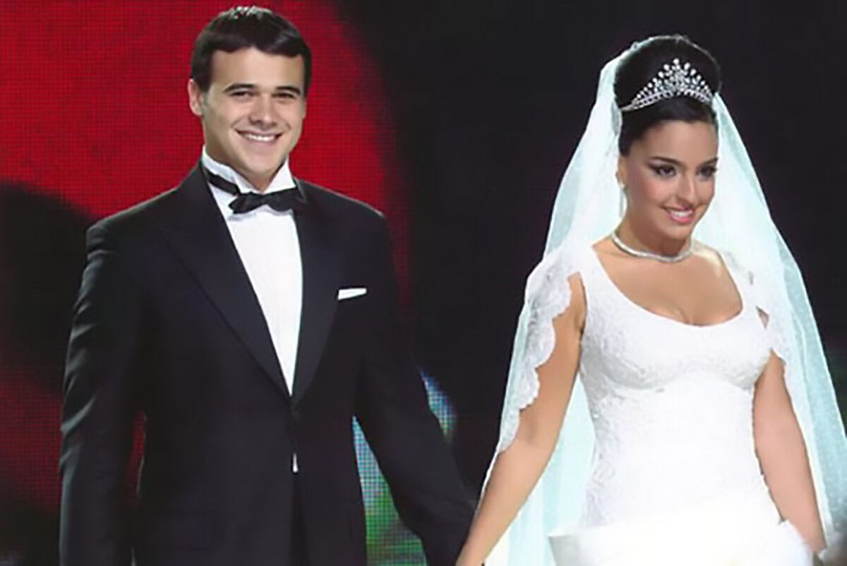 Эмин Агаларов и его жена Лейла