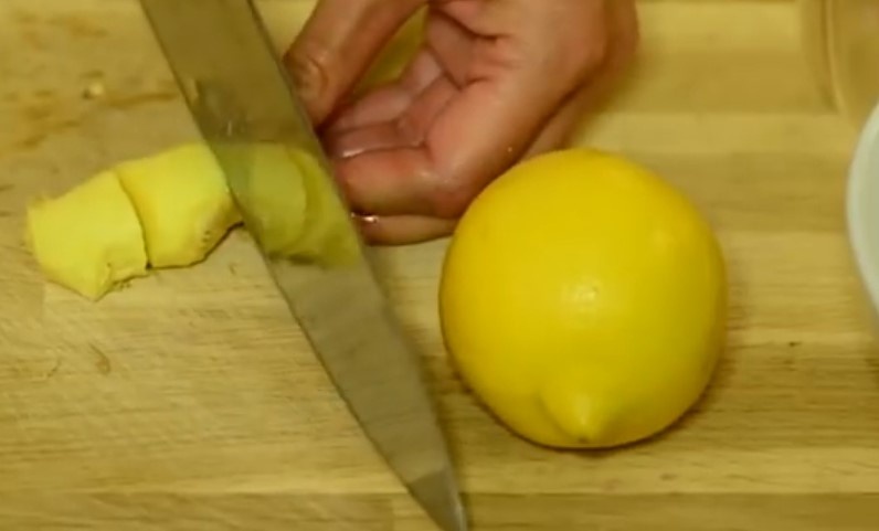 размельчаем имбирь