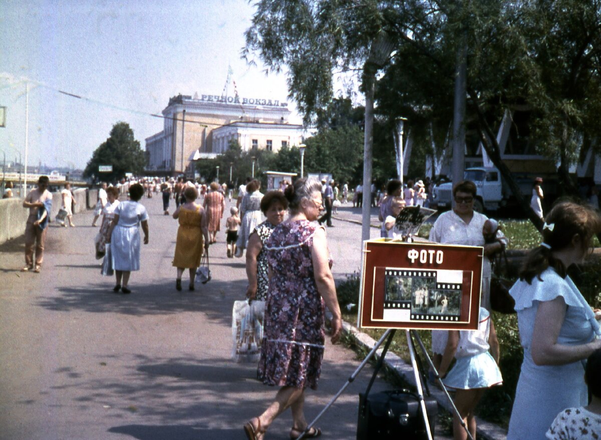 Речной вокзал, 1988. Источник: pastvu.com.