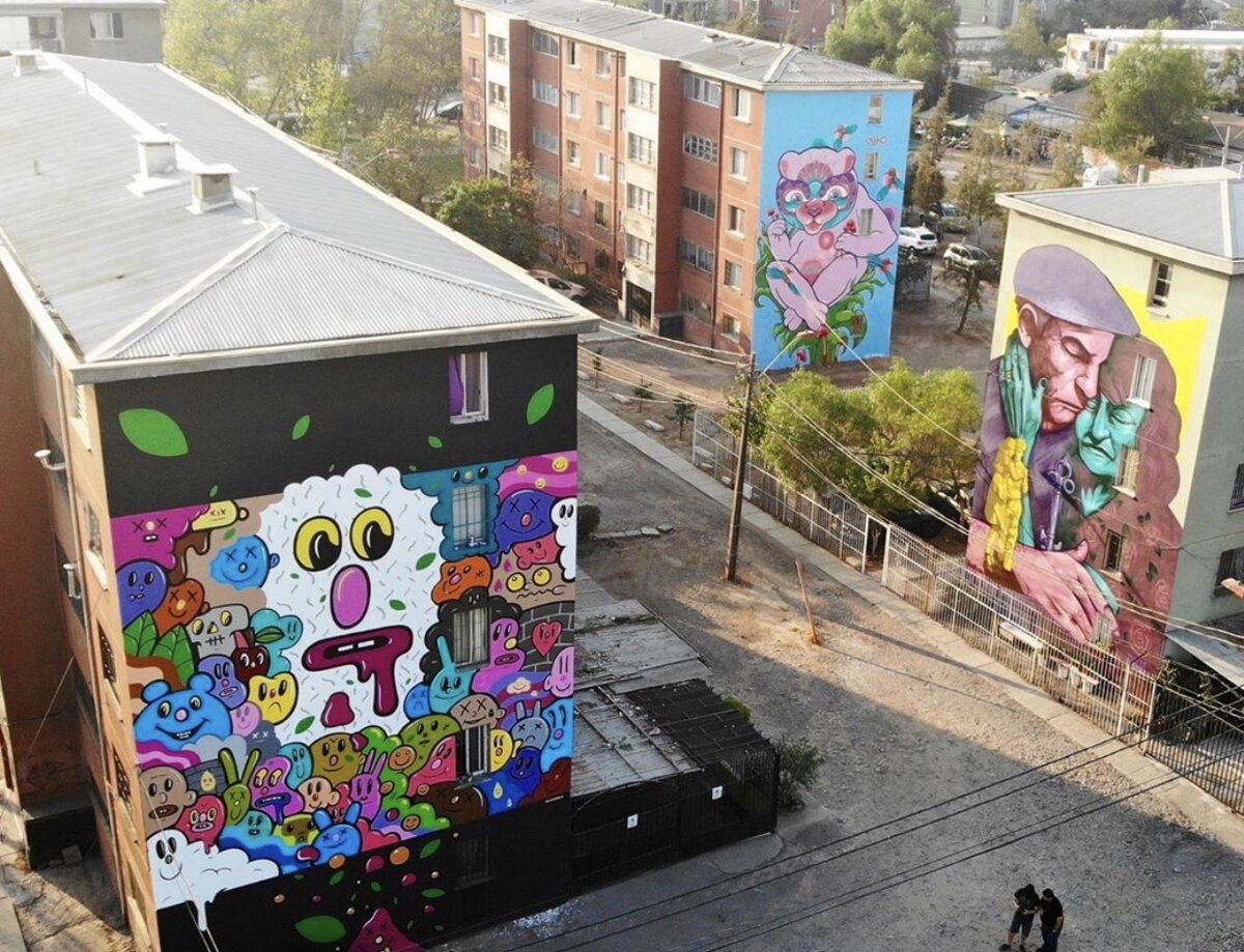 "Ловим гиганта-убийцу" - арт проект художника в Венесуэле