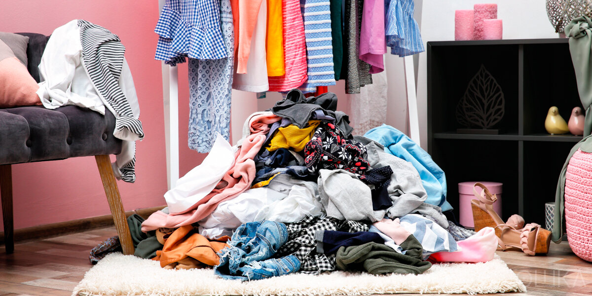 Две вечные проблемы: негде хранить и нечего надеть