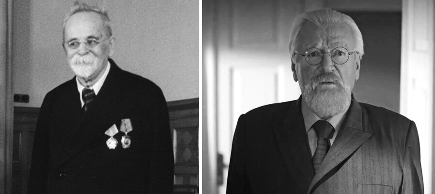 Николай Александрович Морозов;               Актер Игорь Ливанов в роли Н.А.Морозова