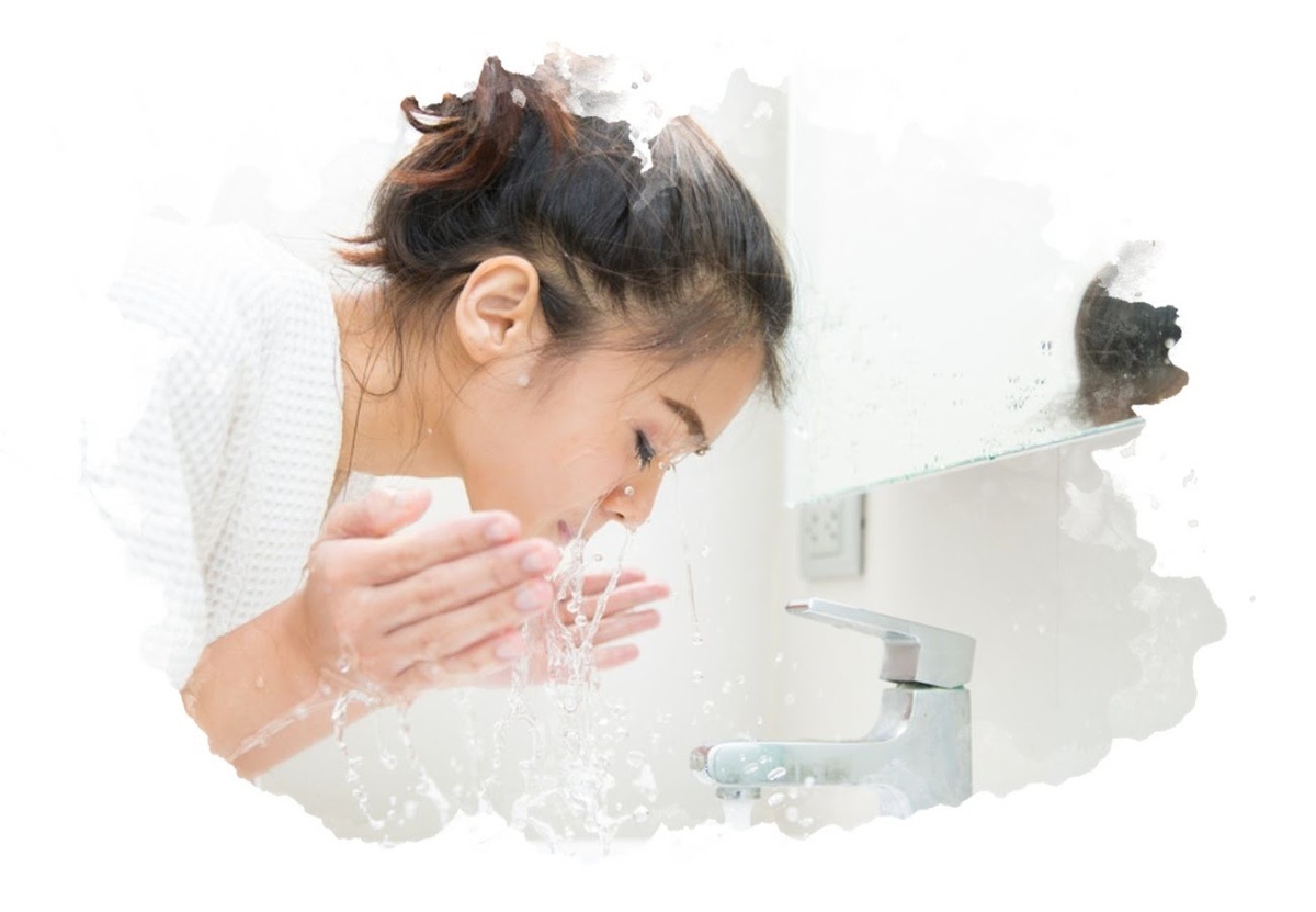 Умыться холодной водой