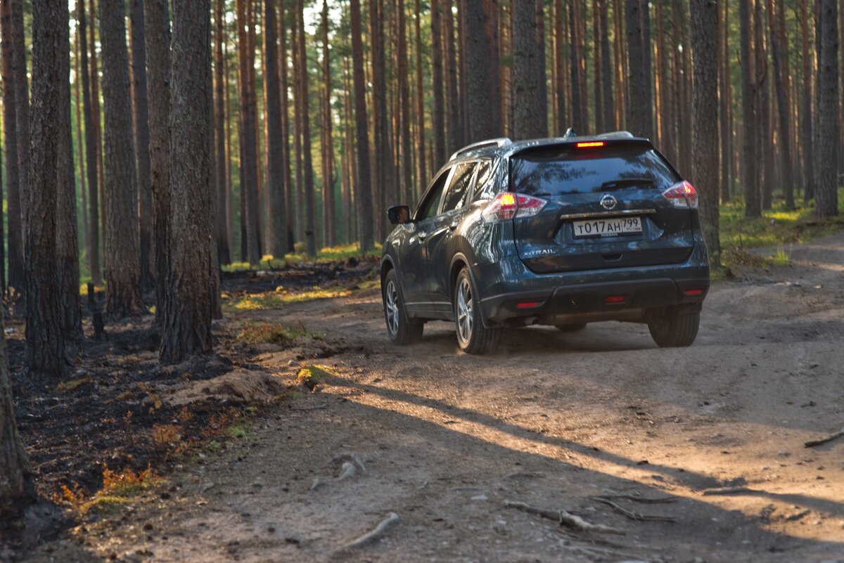 Моё знакомство с X-Trail началось с обновлённой версии.