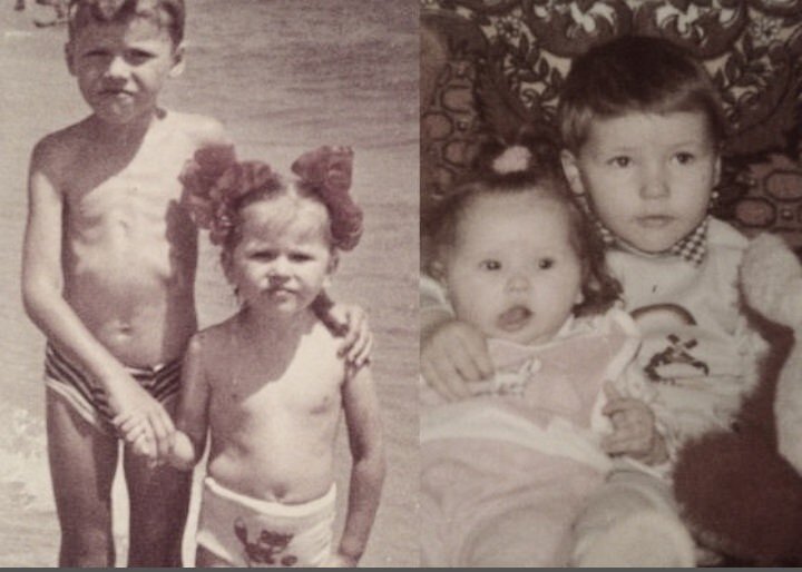 Юлия со старшим братом