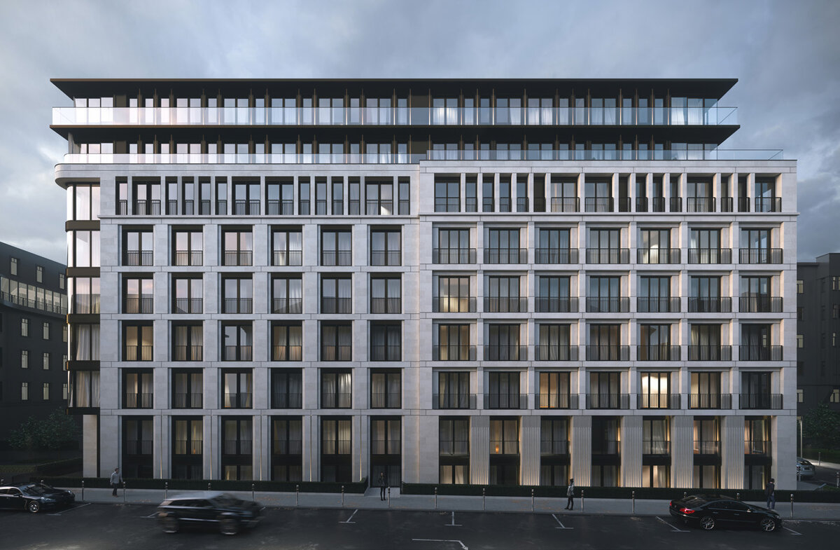 Клубный дом Тургенев - вид на дом 