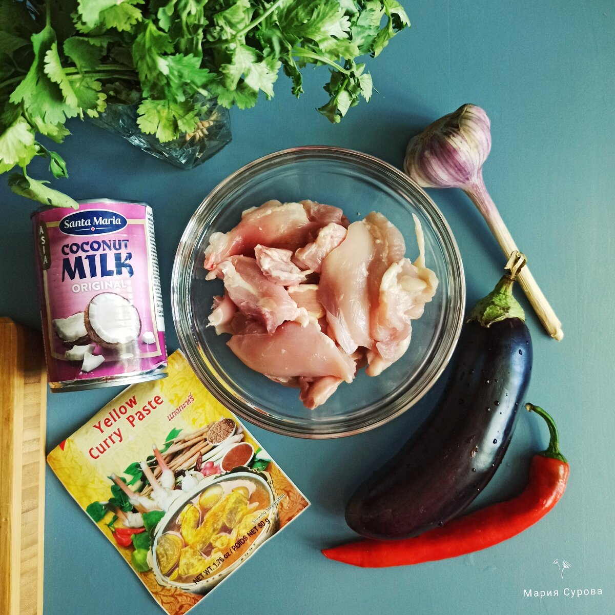 Из этого количества продуктов получается полноценный ужин на 5-6 человек. 