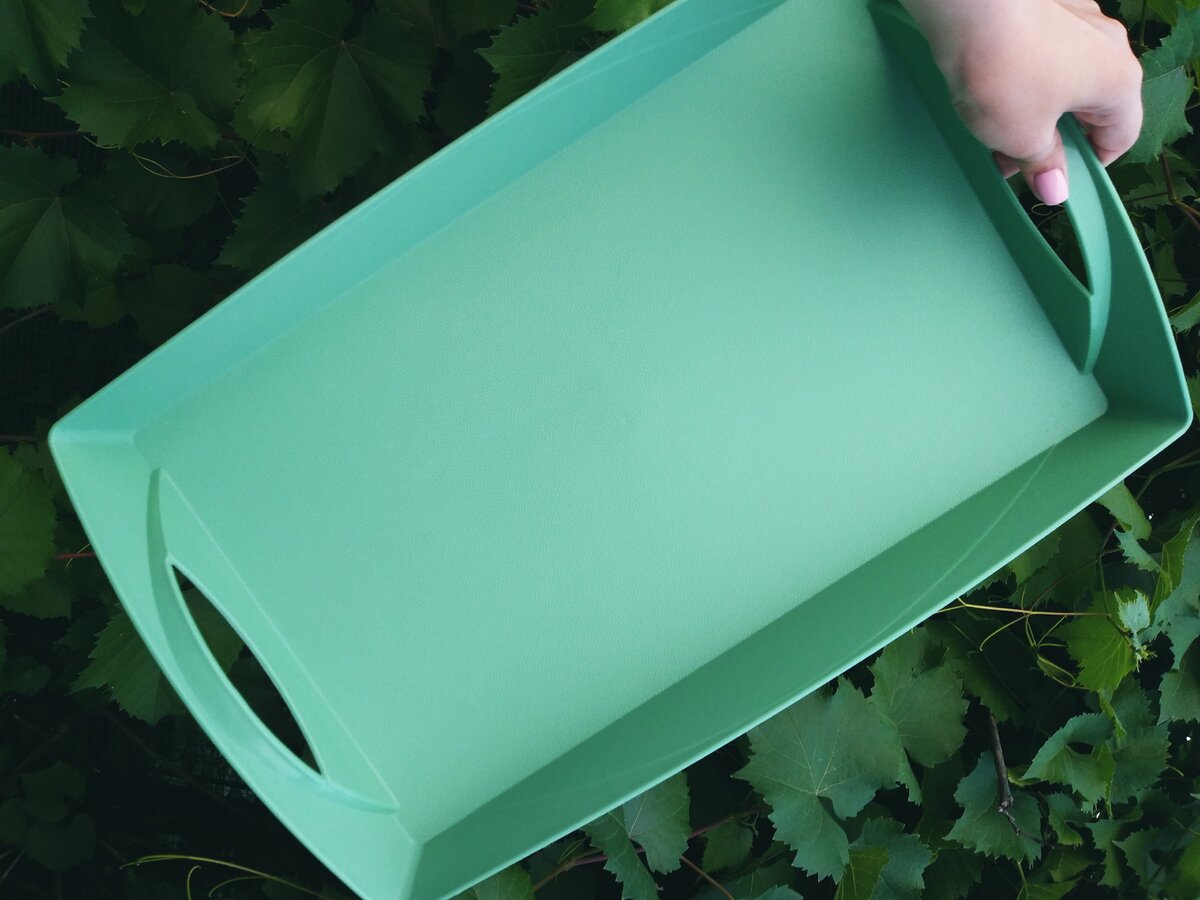 Прямоугольный поднос. Фото из личного архива. 