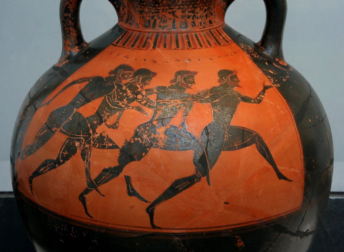 Бегуны Греческая вазопись