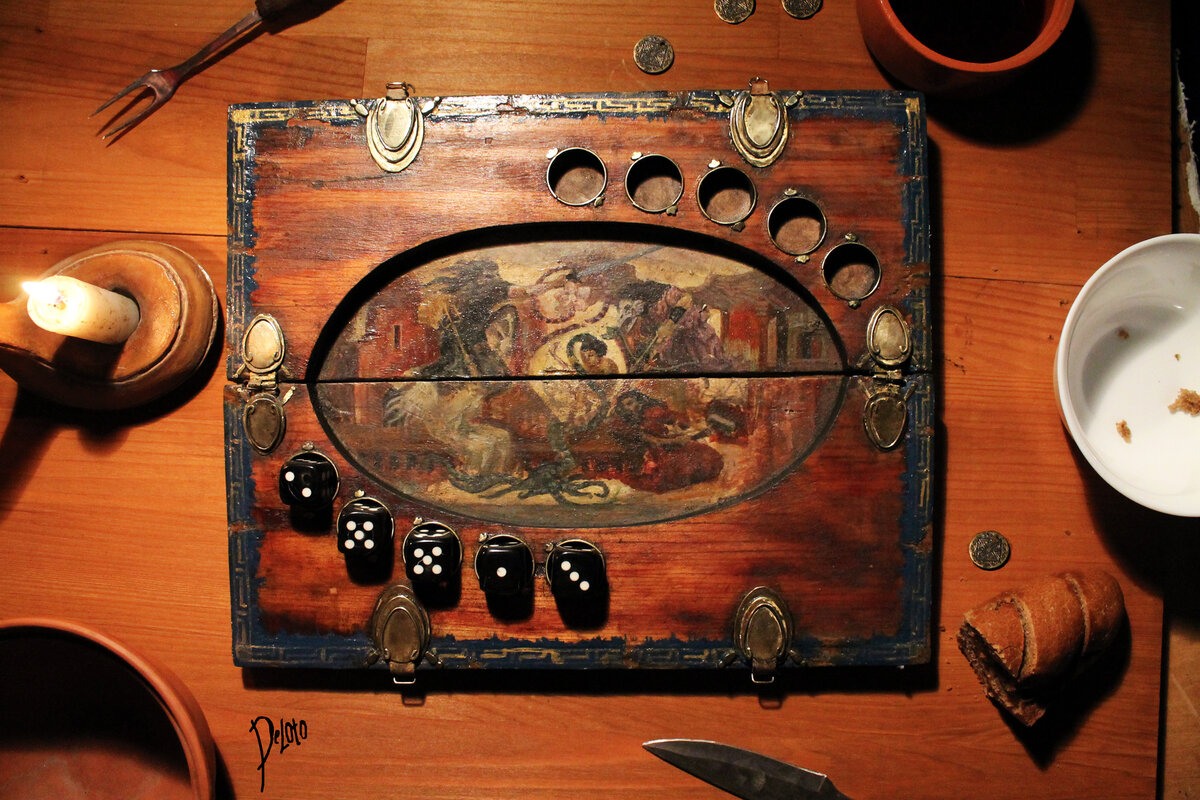 Доска для покера из игры the witcher