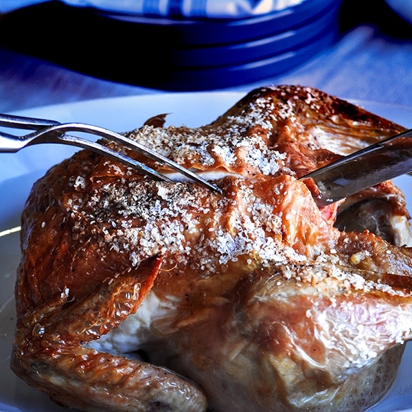 Курица ароматная, запеченная в духовке 