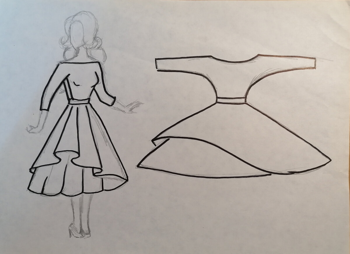 Эскиз (фото автора)