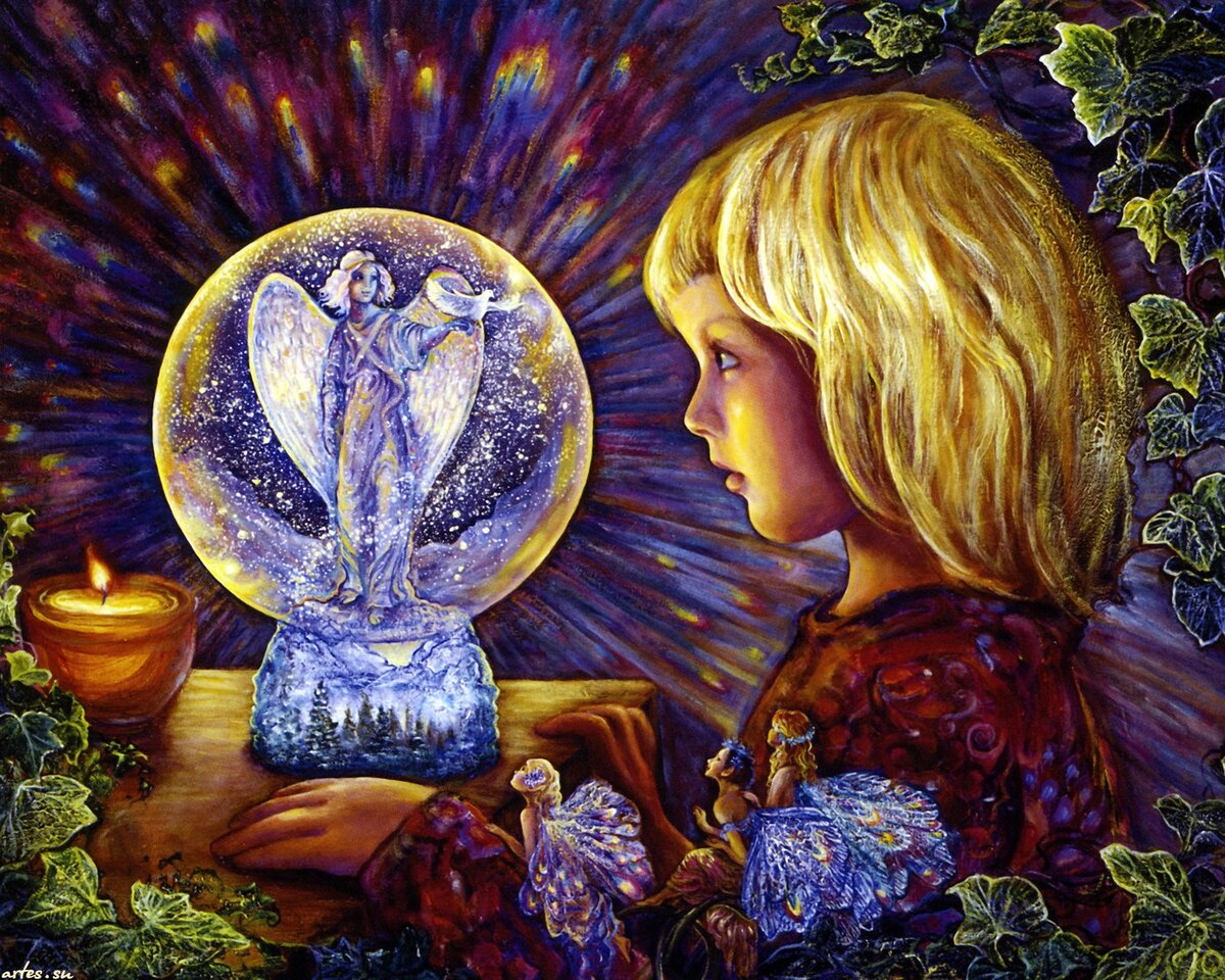 Жозефина Уолл. Канун Рождества. Открытый интернет-источник.