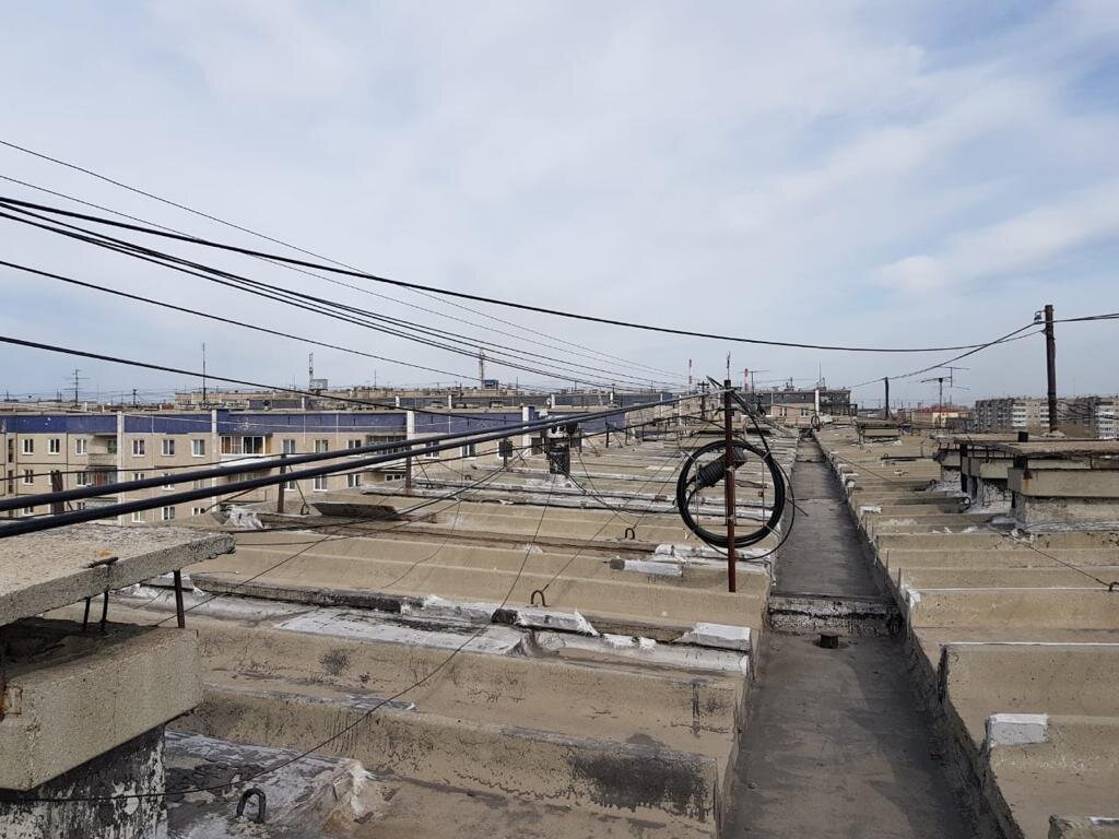 Отчетливо видны разрушения