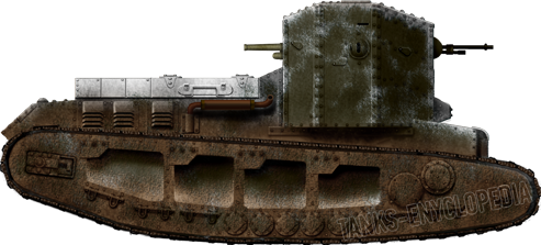 Быстрые британские танки. Часть 5. Medium Mark A “Whippet”. 1917. На юге России с пушкой