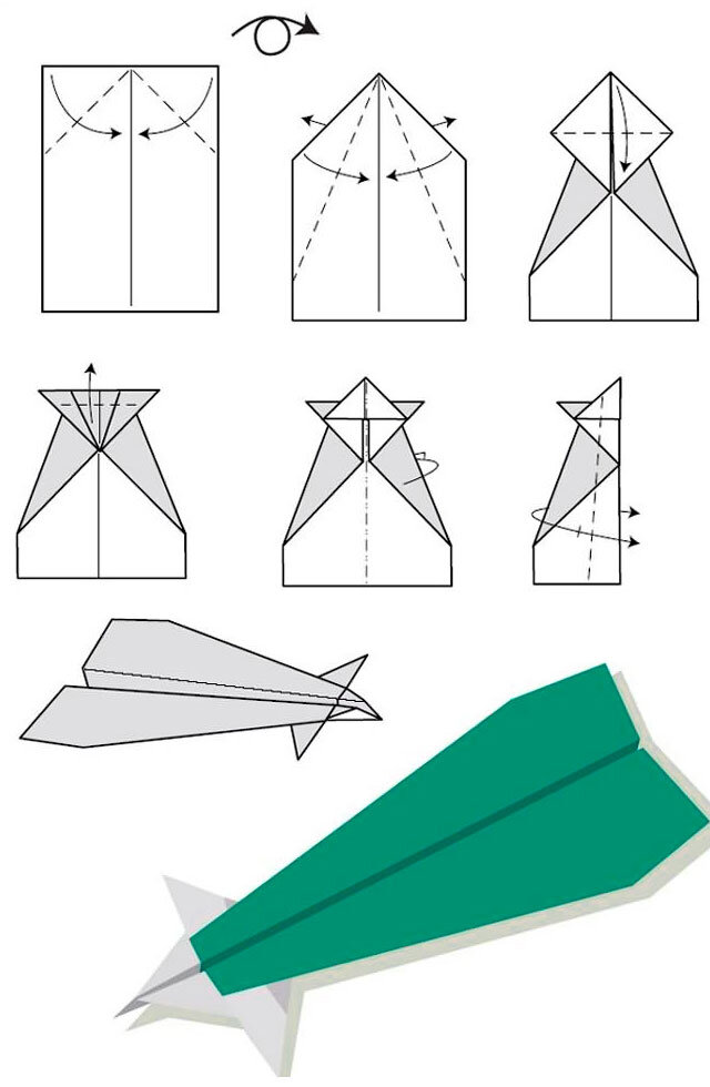 Как сделать самолет из бумаги, который классно летает
