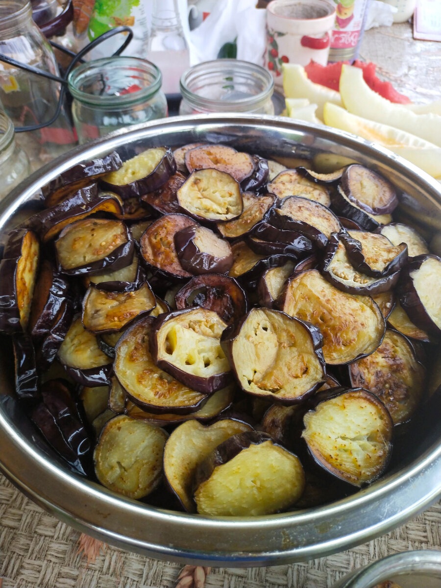 Получился целый таз.