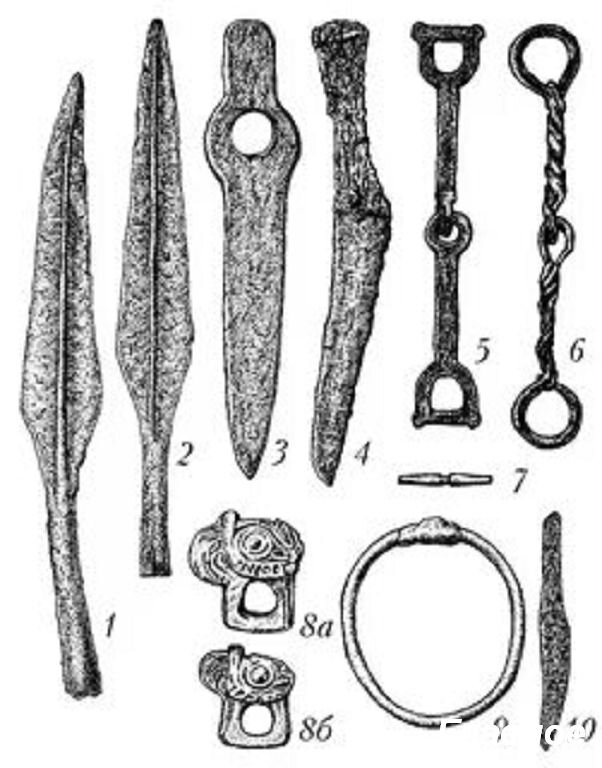 Металлические орудия. Изображение из открытых источников
