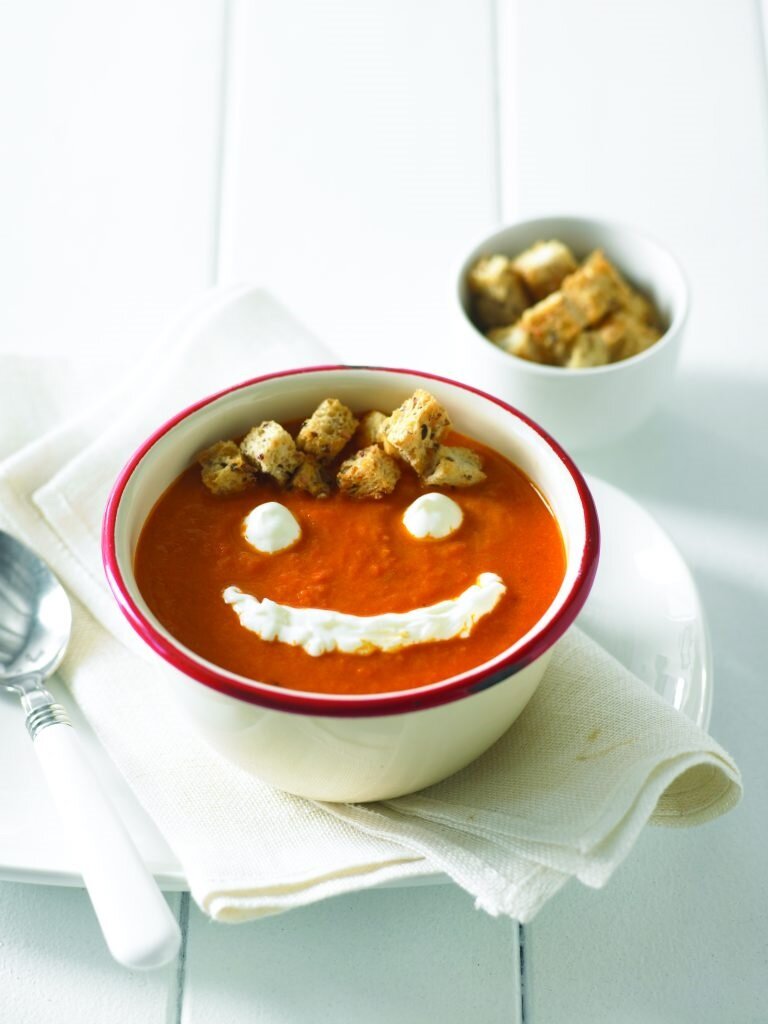 Томатный суп «Улыбка»