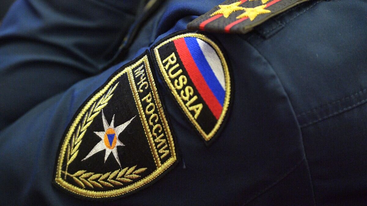    Нашивка сотрудника МЧС РФ© РИА Новости / Евгений Биятов