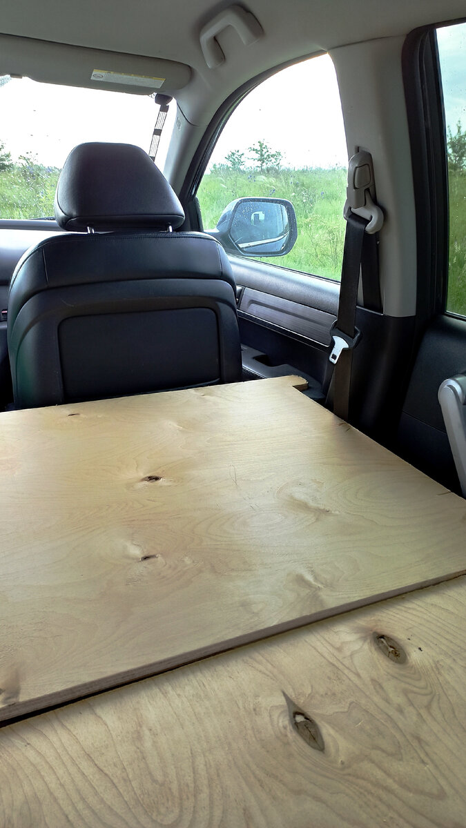 Спальное место 2 метра для машины Honda CRV. 