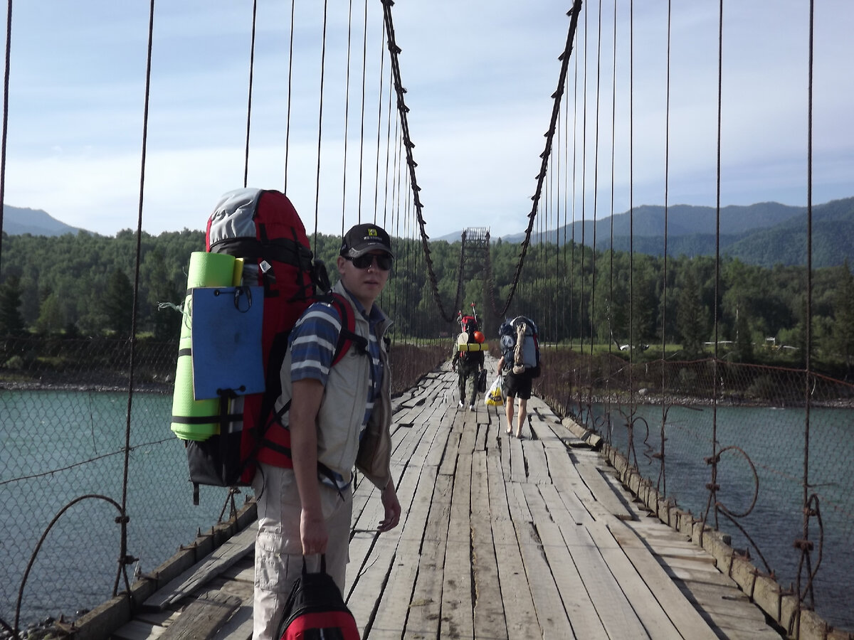 Первопрохождение Тюнгурского моста.