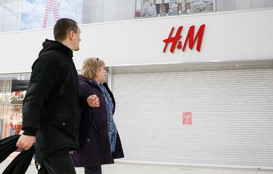    Компания H&M отказалась платить российским ТЦ 1 млрд рублей за аренду