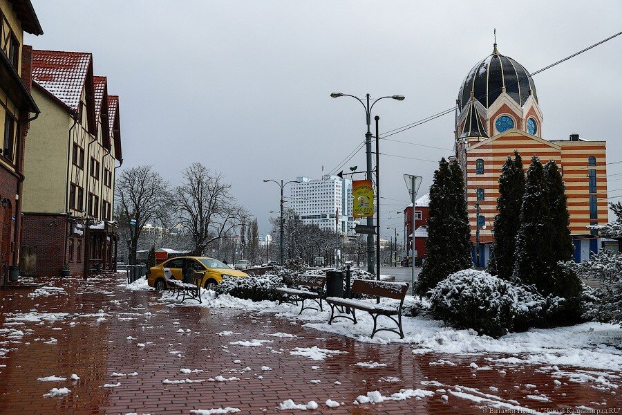 Калининград в марте фото