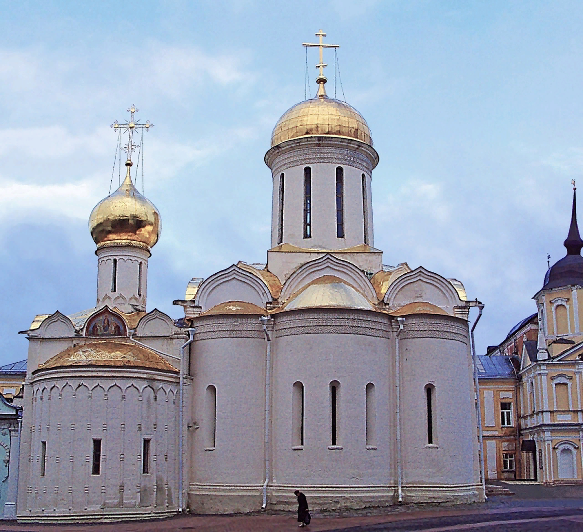 Троицкий собор в Троице-Сергиевой лавре. Фото 2012 г.