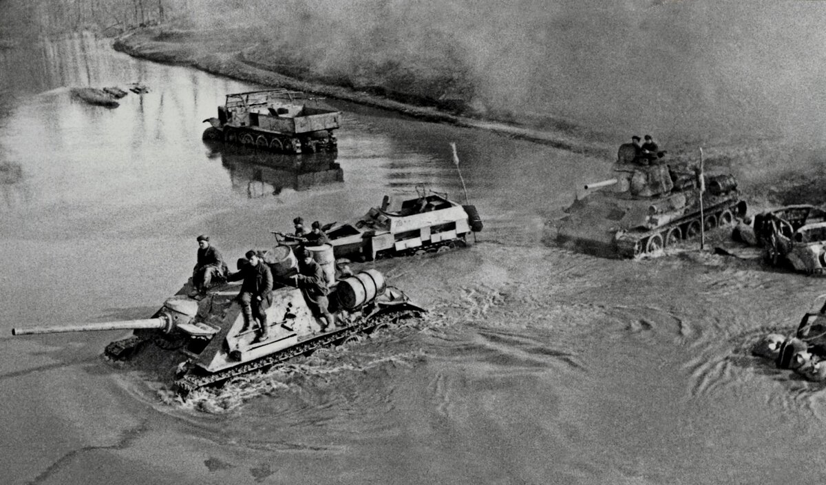 Переправы на Днестре.