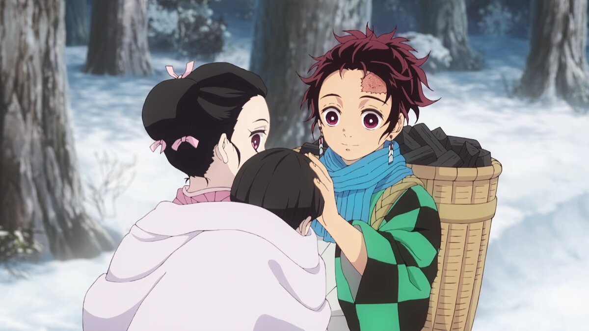 Kimetsu no Yaiba 01 | аниме с оленем | Дзен