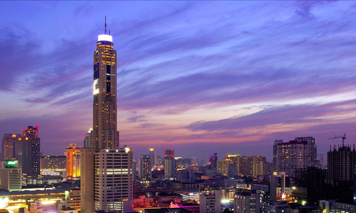 Байок. Байок Скай Бангкок. Башня Байок Скай. Baiyoke Tower II. Бангкок вид с Байок Скай.