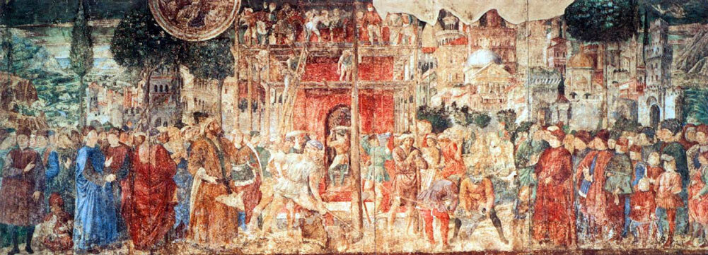 
Беноццо Гоццоли, "Вавилонская башня", 1469-84
