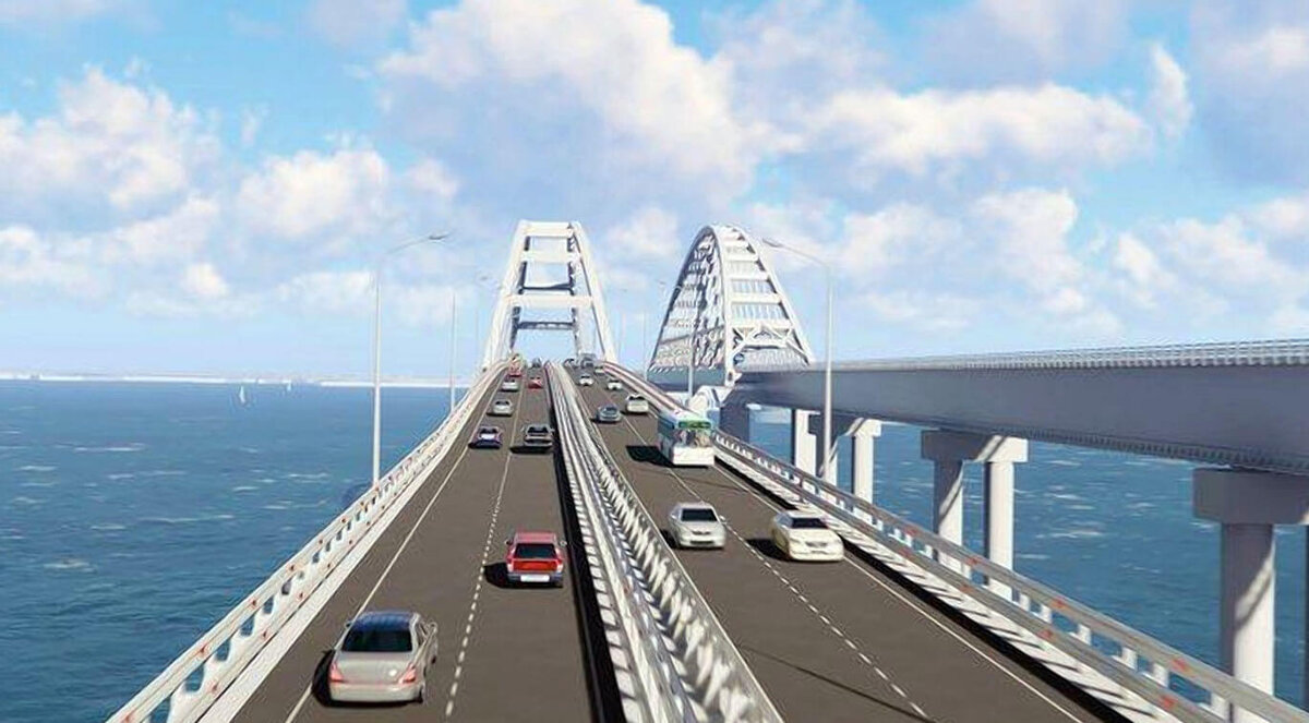 Многие Россияне стали частью удивительного преображения Крыма из острова (когда Украина отрезала все пути к Крыму) в полуостров (когда построили этот длинный 19-ти километровый "соединитель") 