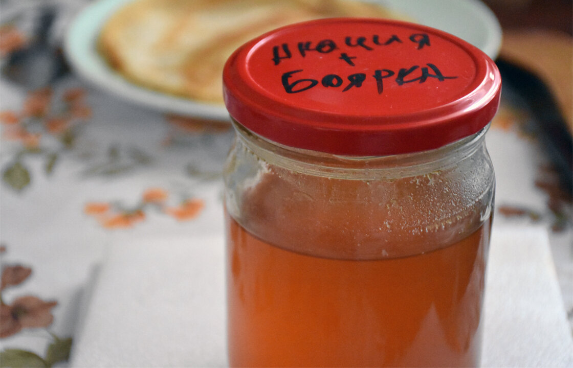 Акациевый мёд + мёд боярышника