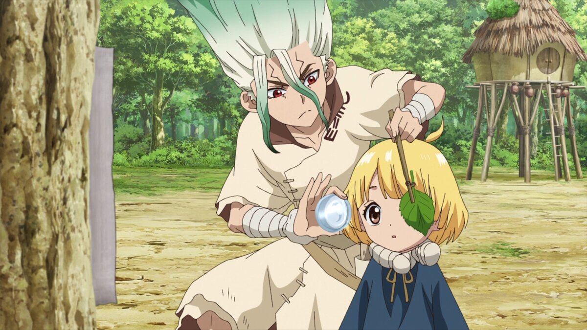 Dr. Stone 11 | аниме с оленем | Дзен