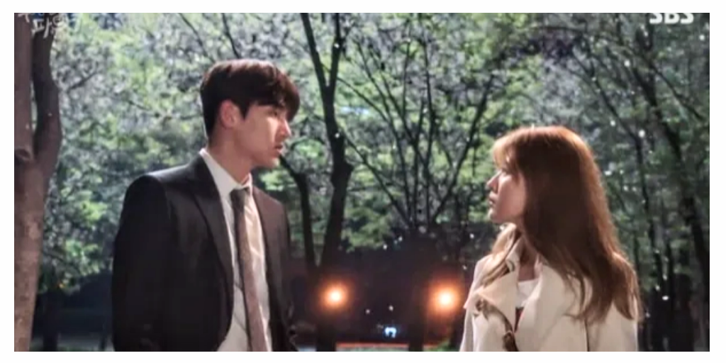 Кадр из дорамы.