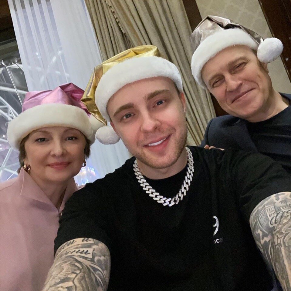 Егор крид с родителями фото