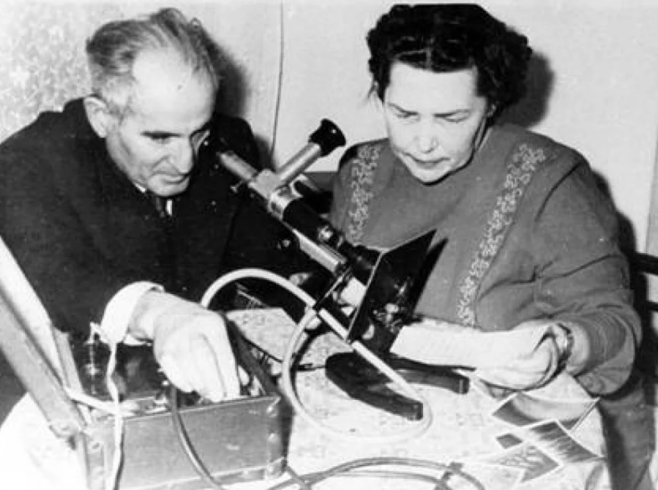 Супруги-ученые Семен Давидович и Валентина Хрисанфовна Кирлиан