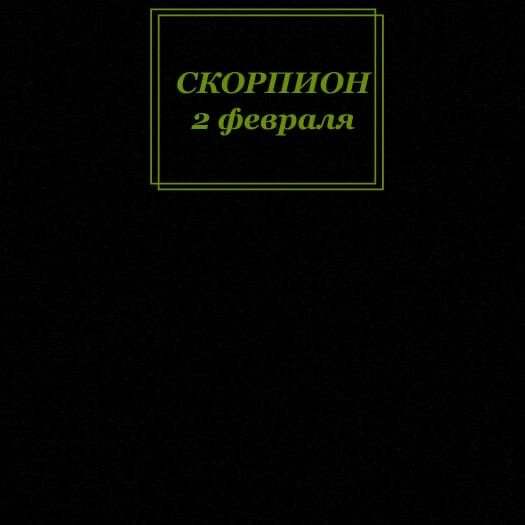 Скорпион 2 февраля