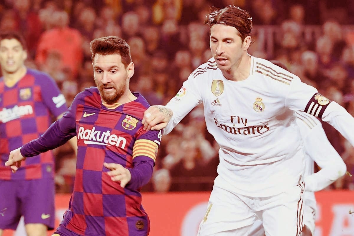 Лионель Месси и Серхио Рамос