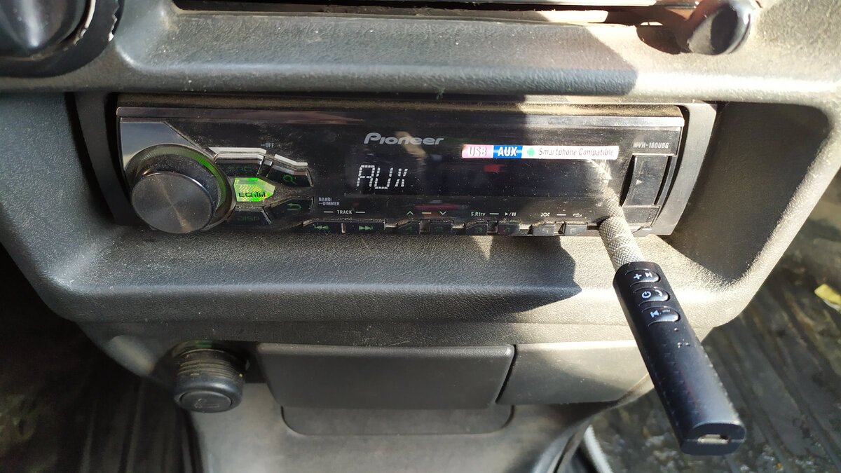 Подключение Bluetooth приемника