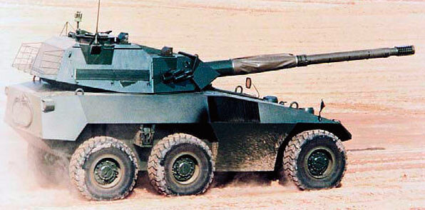 Бразильский колесный танк ЕЕ-18 Sukuri.