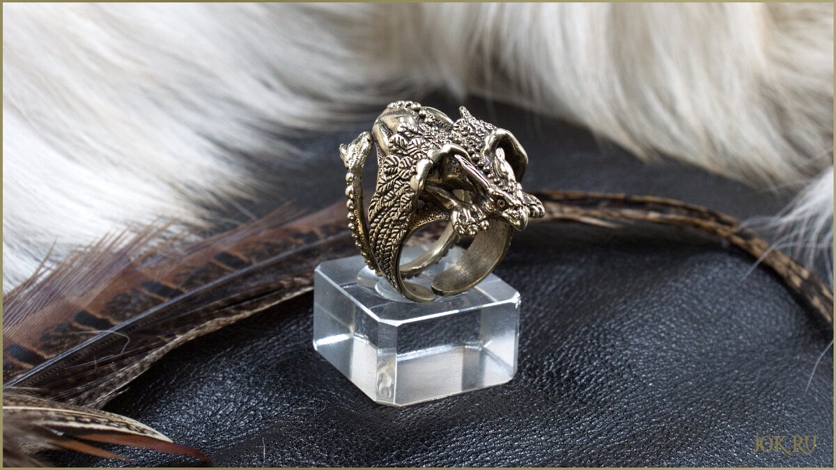 ювелирное кольцо мастерской Джокер Joker-studio