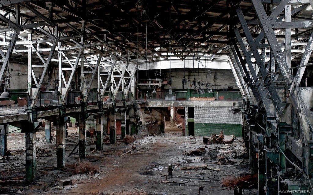 Завод Тракторных прицепов некогда Комсомольская ударная стройка.г. Орск 